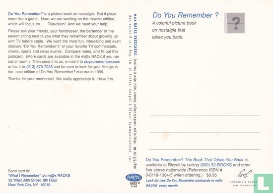 Do you remember? "What do you Remember.. about Television?" - Image 2