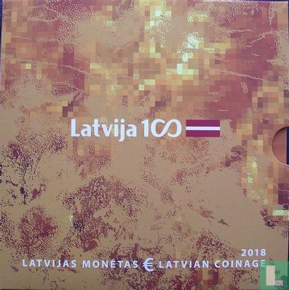 Latvia mint set 2018 "Centenary of the Baltic States" - Image 1