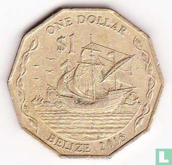 Belize 1 dollar 2015 - Image 1