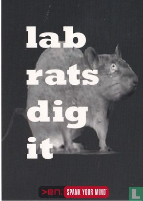 Den Spank your mind "lab rats dig it" - Afbeelding 1
