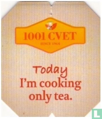 Today Im cooking only tea. / Danes kuham samo caj. - Image 1