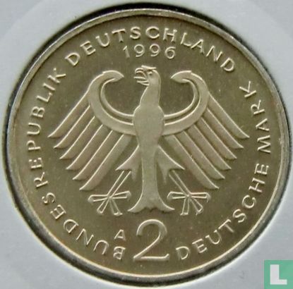 Germany 2 mark 1996 (A - Willy Brandt) - Image 1
