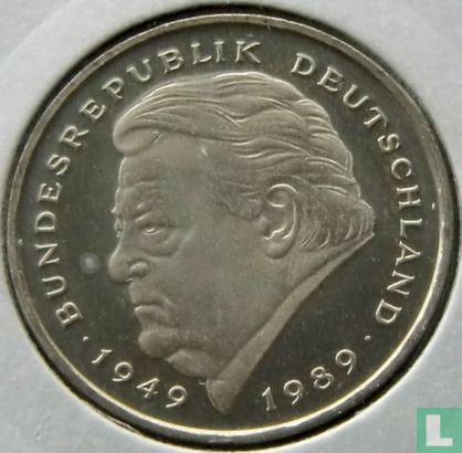 Germany 2 mark 1998 (A - Franz Joseph Strauss) - Image 2