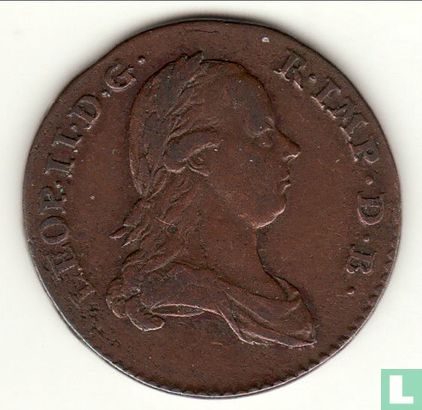 Austrian Netherlands 1 liard 1791 - Image 2