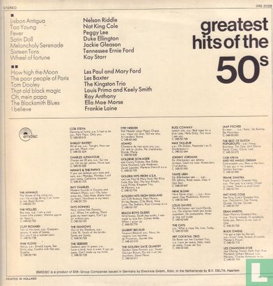 Greatest Hits Of The 50s - Afbeelding 2