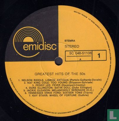 Greatest Hits Of The 50s - Afbeelding 3