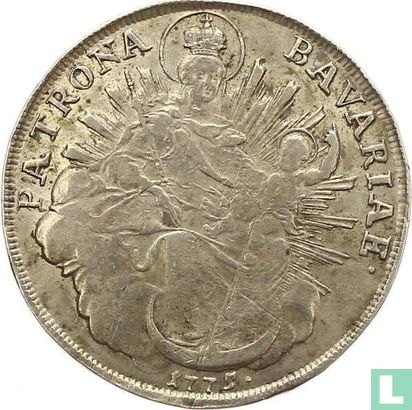 Bavaria 1 thaler 1775 (A) - Image 1