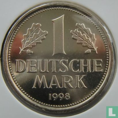 Deutschland 1 Mark 1998 (F) - Bild 1