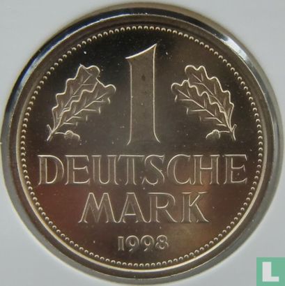 Duitsland 1 mark 1998 (G) - Afbeelding 1
