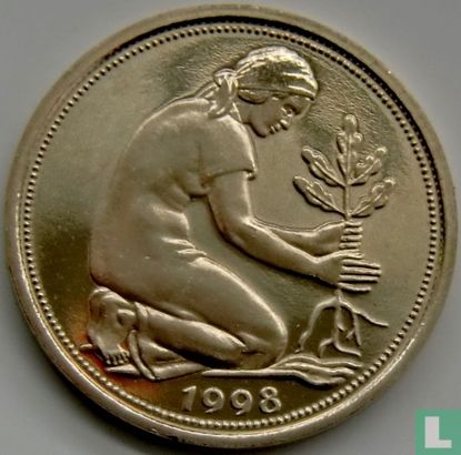 Deutschland 50 Pfennig 1998 (G) - Bild 1