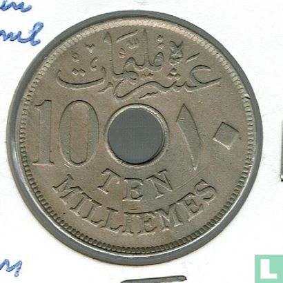 Egypte 10 milliemes 1917 (AH1335 - zonder letter) - Afbeelding 2