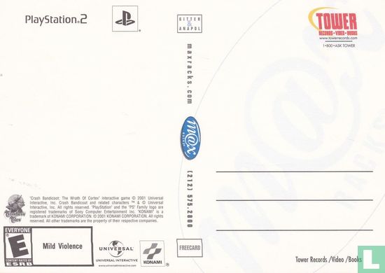 Playstation 2 - Crash Bandicoot "More Pain. More Game" - Afbeelding 2
