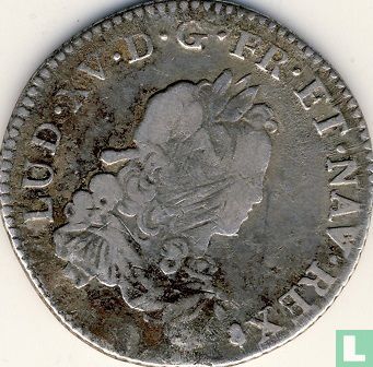 France 1/3 écu 1721 (S) - Image 2