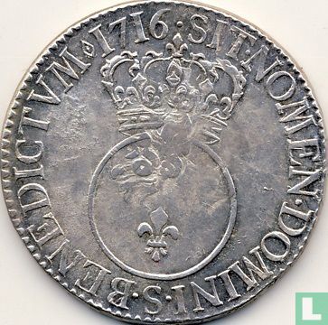 Frankreich 1 Ecu 1716 (S) - Bild 1