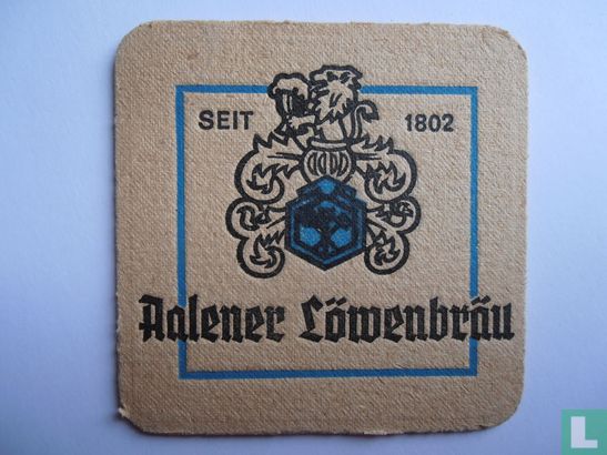 Aalener Löwenbräu seit 1802