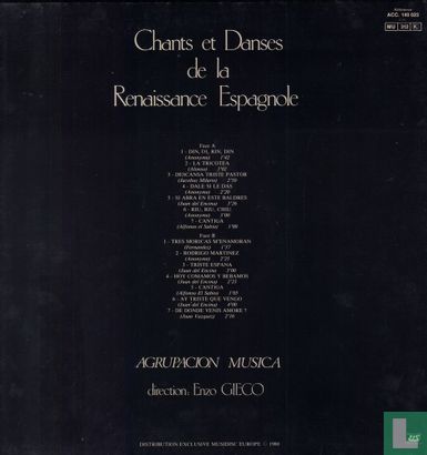Chants et Danses de la Renaissance Espagnola - Bild 2