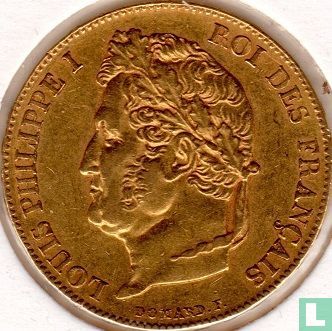 France 20 francs 1847 - Image 2