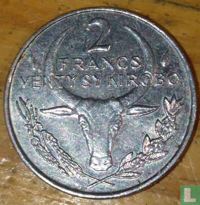 Madagaskar 2 francs 1988 - Afbeelding 2
