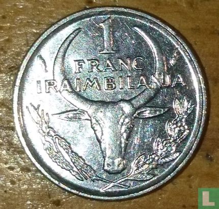 Madagaskar 1 franc 1981 - Afbeelding 2