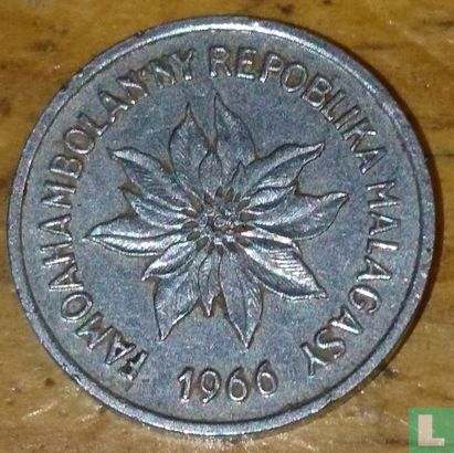 Madagaskar 1 franc 1966 - Afbeelding 1