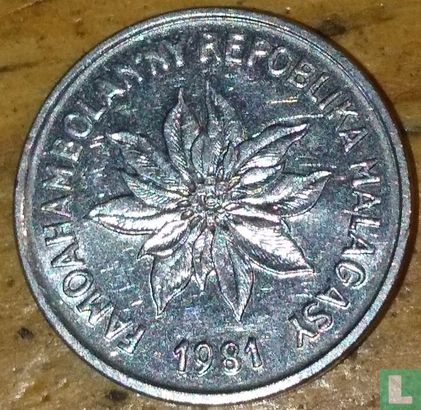 Madagaskar 1 franc 1981 - Afbeelding 1