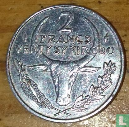 Madagaskar 2 francs 1986 - Afbeelding 2