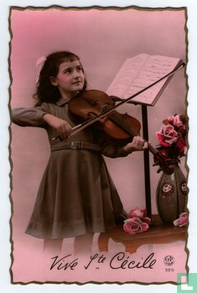 Vive Ste Cécile - Jeune violoniste - Image 1