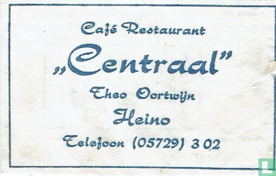 Café Restaurant "Centraal"  - Image 1
