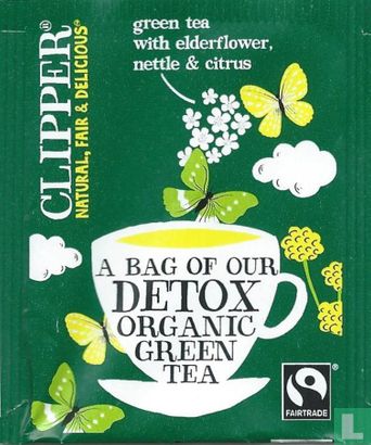 green tea with elderflower, nettle & citrus - Afbeelding 1