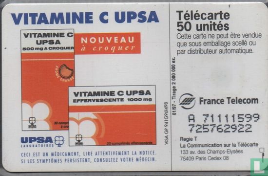Vitamine C UPSA - Afbeelding 2