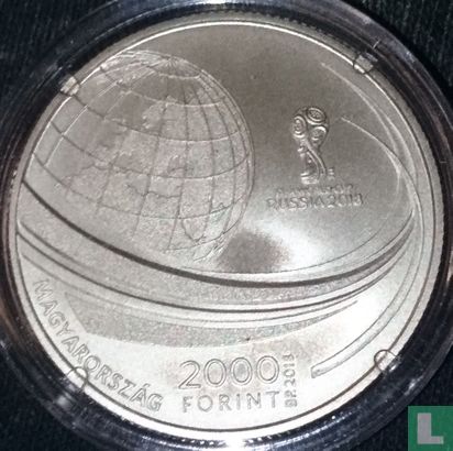 Hungary 2000 forint 2018 "Football World Cup in Russia" - Image 1