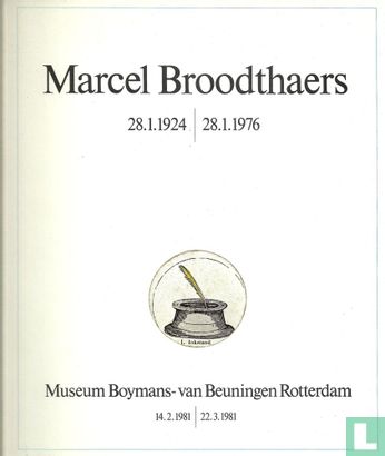 Marcel Broodthaers 28.1.1924 / 28.1.1976 - Afbeelding 1