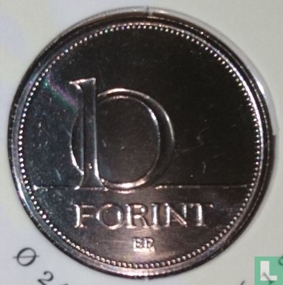 Ungarn 10 Forint 2018 - Bild 2