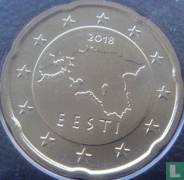 Estland 20 Cent 2018 - Bild 1