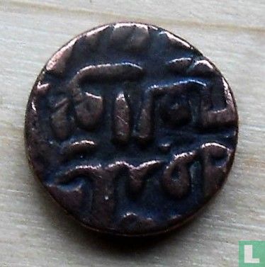 Gujurat Sultanaat  1/2 tanka (Nasir al-din Mahmud shah, AH862-917)  1458-1511CE - Afbeelding 2