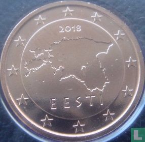 Estonia 1 cent 2018 - Image 1