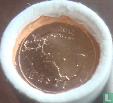 Estonie 1 cent 2012 (rouleau) - Image 1