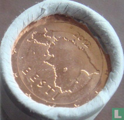 Estonie 2 cent 2012 (rouleau) - Image 1