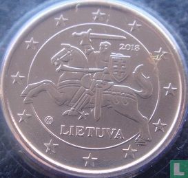 Litouwen 1 cent 2018 - Afbeelding 1