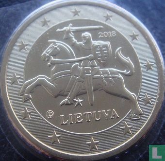 Litouwen 50 cent 2018 - Afbeelding 1