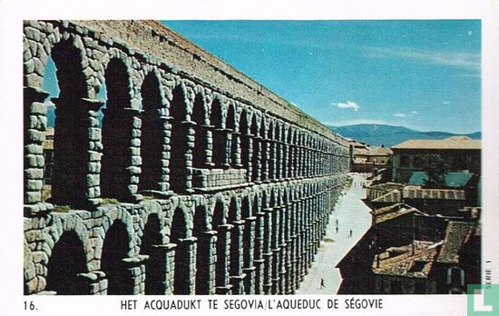 Het Acquadukt te Segovia