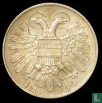 Austria 50 groschen 1934 - Image 1