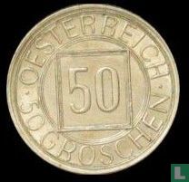 Autriche 50 groschen 1934 - Image 2