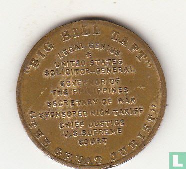 27TH PRESIDENT WILLIAM H TAFT 1909-1913 BIG BILL TAFT THE GREAT JURIST (TD-157 - Image 2