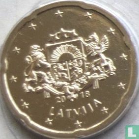 Lettonie 20 cent 2018 - Image 1