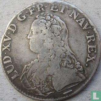 France 1 ecu 1730 (W) - Image 2