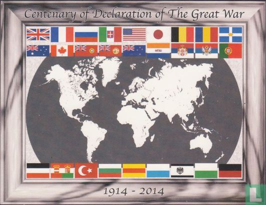 Centenary of Declaration of The Great War