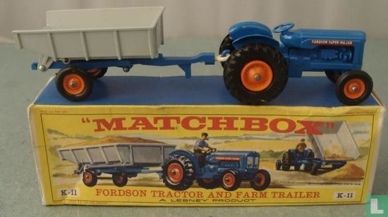 Fordson Tractor & Farm Trailer - Image 3