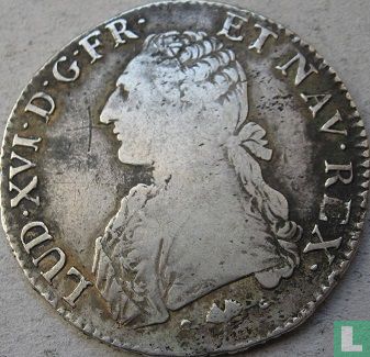 Frankrijk 1 écu 1775 (L) - Afbeelding 2