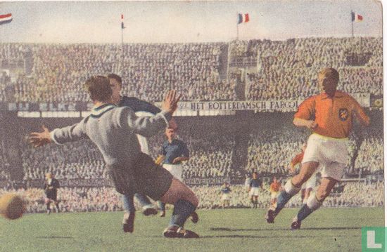 Nederland-Frankrijk (4-1) in 1949